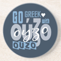 Ouzo coaster