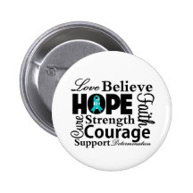 Ovarian Cancer Collage of Hope Pins