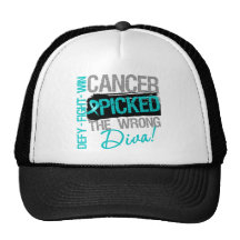 Ovarian Cancer Picked The Wrong Diva Mesh Hats