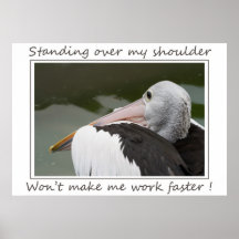 Over my Shoulder Poster
