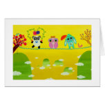 Over The Edge Greeting Card