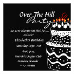 Over The Hill Birthday Party invitations