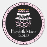 Over The Hill-Pink Birthday Cake stickers