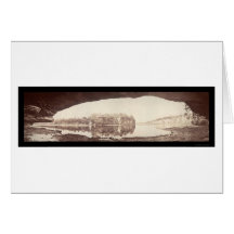 Overhanging Rock Dells Photo 1899 Cards