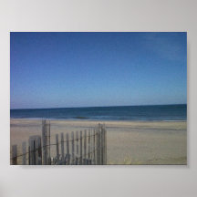 Overlooking the Ocean in Bethany Beach DE 3/2011 Print
