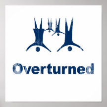 OVERTURNED - Faded.png Print