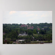 Overview of Atchison, Kansas Poster
