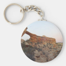 Owachomo Bridge At Natural Bridges National Monume Keychain