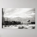 Owenyo, California in October 1954 Poster