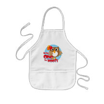 Owl 1st Birthday Aprons