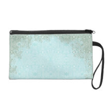 Owl and Firefly Lace Wristlet Purses