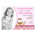 Owl Birthday Invitations