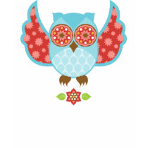 Owl Bohemian Blu Owl Tee