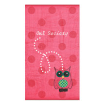 Owl Business Cards