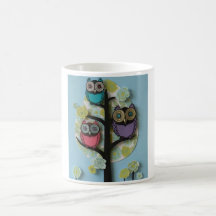 owl coffee mug