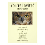 Owl Eyes Personalized Announcements