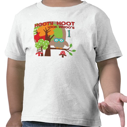 Owl First Birthday T-shirts and Gifts
