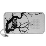 Owl in Tree Laptop Speaker