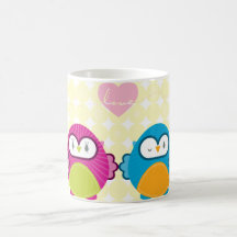 OWL LOVE :: bright girl + boy Mug