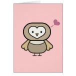 Owl Love Greeting Card