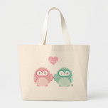 OWL LOVE :: soft girl + boy Tote Bag
