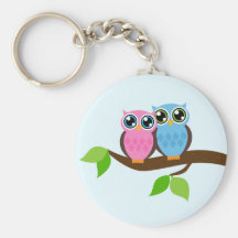 Owl love you keychain