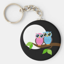 Owl love you keychain