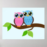 Owl love you posters