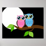 Owl love you print