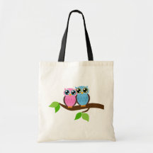 Owl love you tote bag