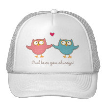 owl love you trucker hat