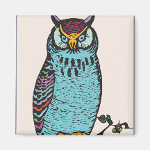 Owl-Magnet