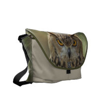 Owl Photo Messenger Bag