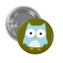 Owl Pinback Buttons