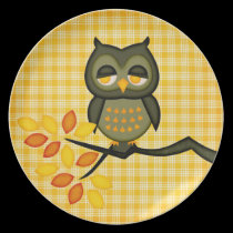 Owl Plate plates
