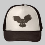 Owl Silhouette Lid hats