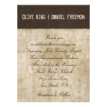 Owl Silhouette Wedding Invitation