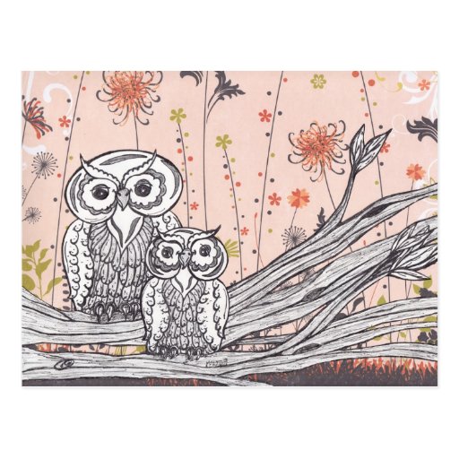 Owls 15 Postcards