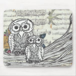 Owls 22 Mouse pad