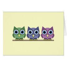 owls card