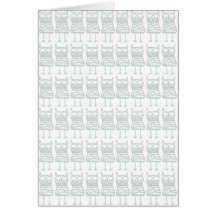 Owls Greeting Card