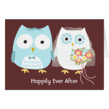 Owls Happily Ever After Cards