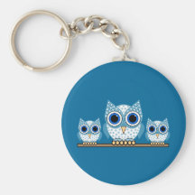 owls key chain