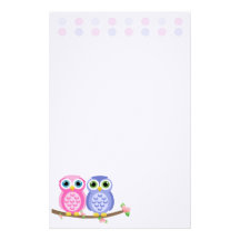 Owls (Today's Best Award) Stationery