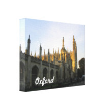Oxford Canvas Print
