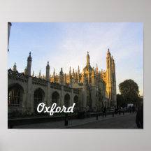 Oxford Poster