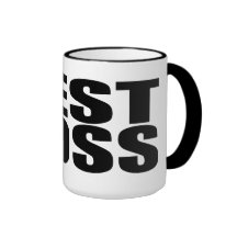 OXYGENTEES BEST BOSS COFFEE MUGS