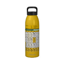 Oxygentees Periodic Table Liberty Water Bottle