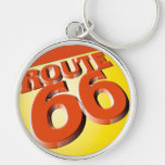 Oxygentees Route 66 Keychains