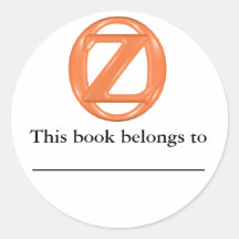 Oz Bookplate Stickers